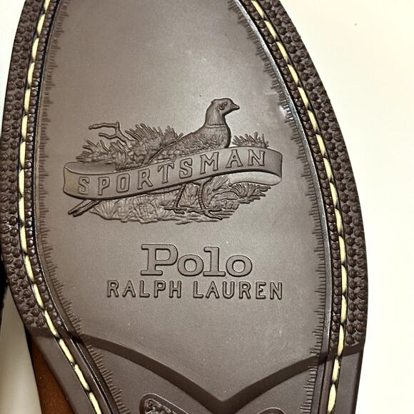 NIB NOS Rancourt & Co. x Polo Ralph Lauren Sportsman Tie Moc VTG RARE USA 11 D main image 4